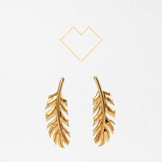 Phoenix Yellow 14k  Threadless (Right / 7mm / 3)